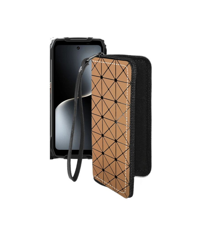 Чохол-гаманець з екошкіри для телефону Blackview Oscal Pilot 3