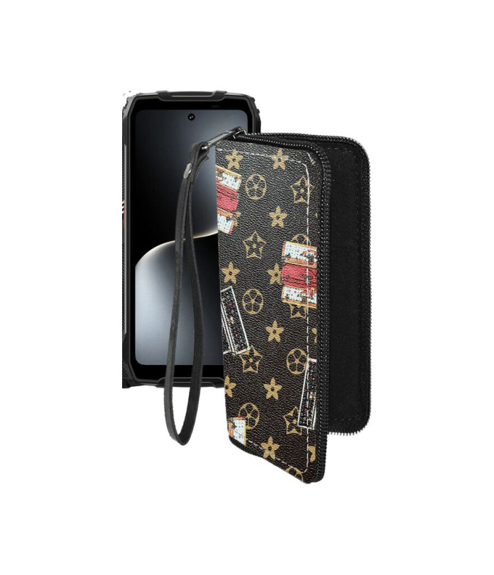 Чохол-гаманець з екошкіри для телефону Blackview Oscal Pilot 3