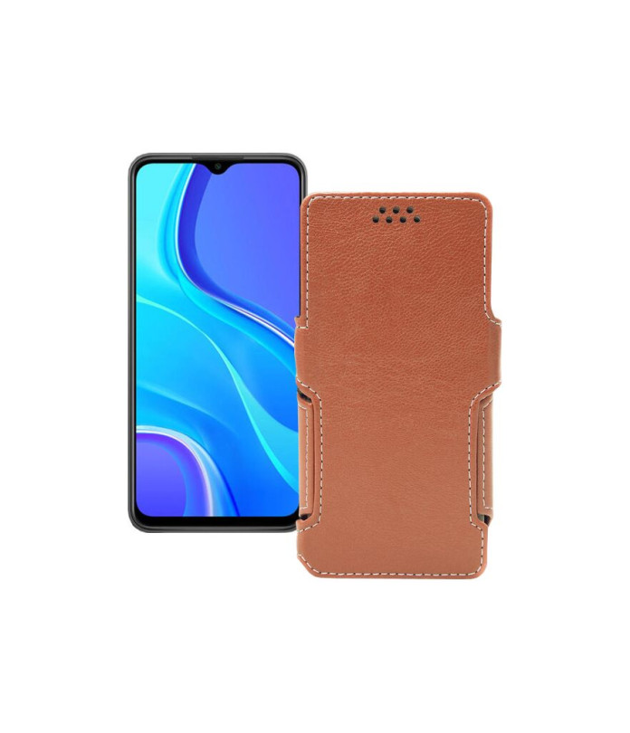 Чохол-книжка з екошкіри для телефону Xiaomi Redmi 9 Active 2021