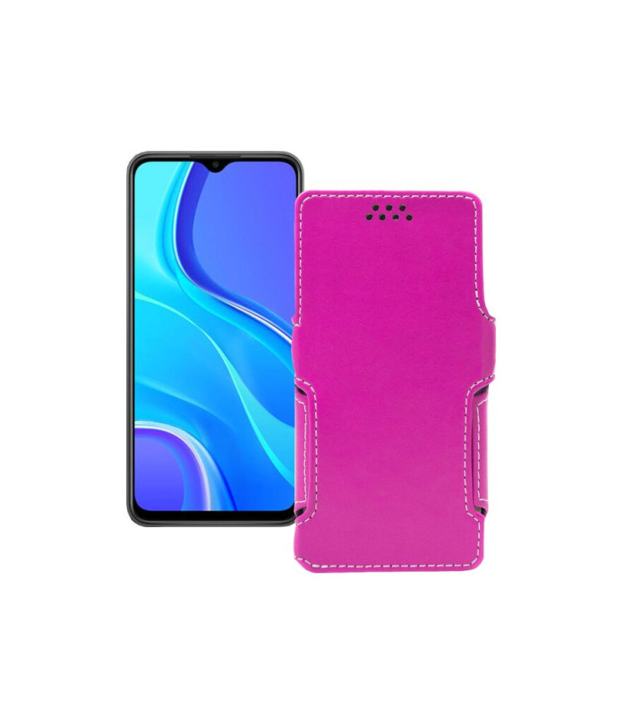 Чохол-книжка з екошкіри для телефону Xiaomi Redmi 9 Active 2021