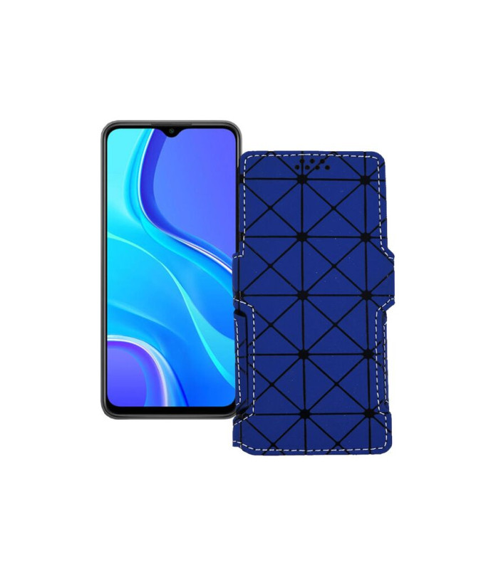 Чохол-книжка з екошкіри для телефону Xiaomi Redmi 9 Active 2021