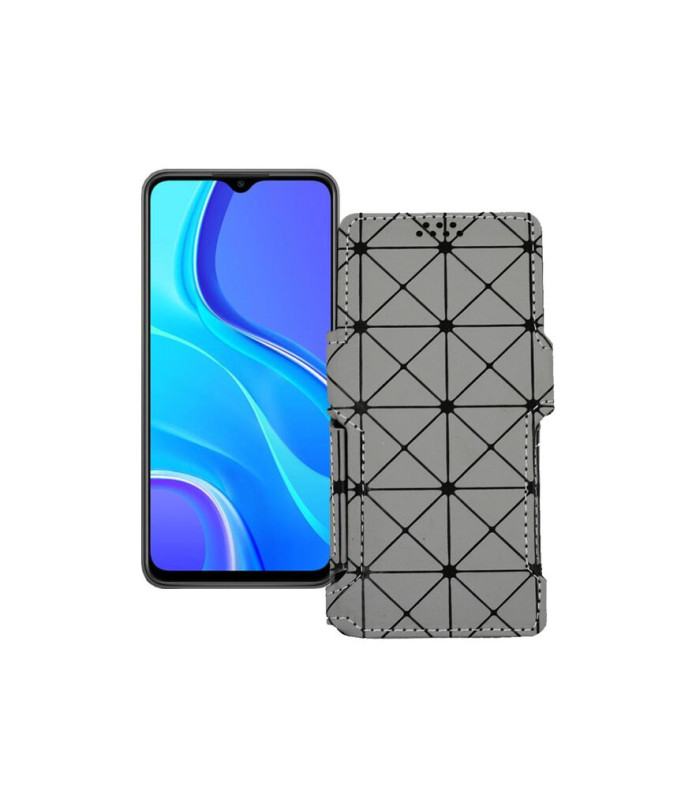 Чохол-книжка з екошкіри для телефону Xiaomi Redmi 9 Active 2021