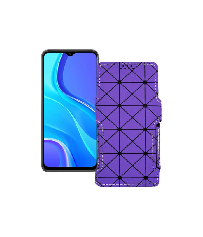 Чохол-книжка з екошкіри для телефону Xiaomi Redmi 9 Active 2021