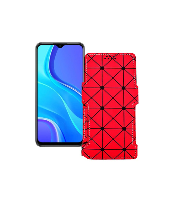 Чохол-книжка з екошкіри для телефону Xiaomi Redmi 9 Active 2021