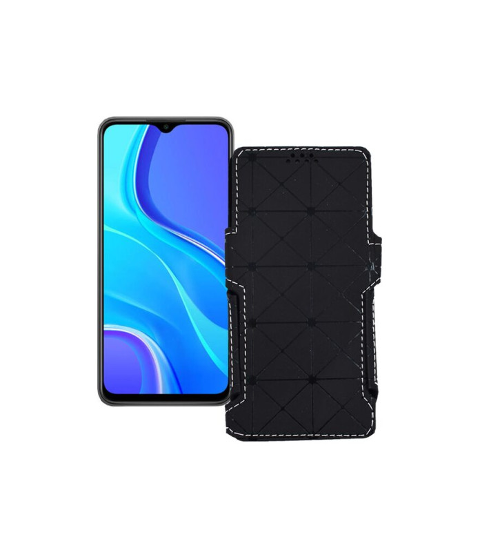 Чохол-книжка з екошкіри для телефону Xiaomi Redmi 9 Active 2021