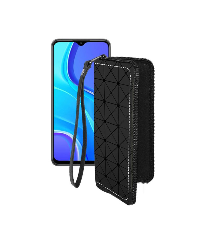 Чохол-гаманець з екошкіри для телефону Xiaomi Redmi 9 Active 2021