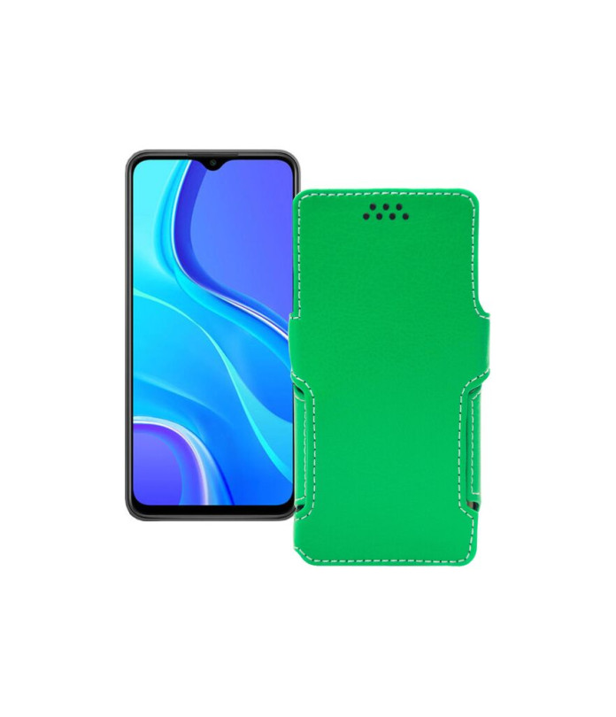 Чохол-книжка з екошкіри для телефону Xiaomi Redmi 9 Active 2021