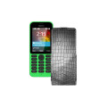 Чохол-флип з екошкіри для телефону Nokia 215