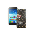 Чохол-флип з екошкіри для телефону JiaYu G4s (G4)