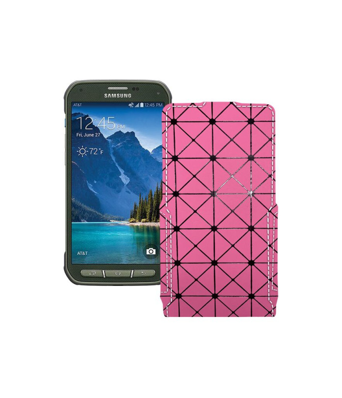 Чохол-флип з екошкіри для телефону Samsung Galaxy S5 Active (G870)