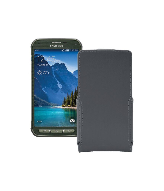 Чохол-флип з екошкіри для телефону Samsung Galaxy S5 Active (G870)