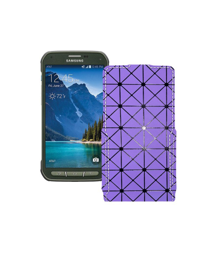 Чохол-флип з екошкіри для телефону Samsung Galaxy S5 Active (G870)