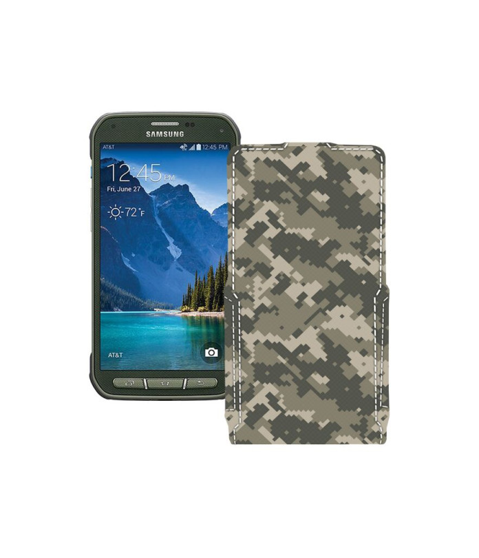 Чохол-флип з екошкіри для телефону Samsung Galaxy S5 Active (G870)