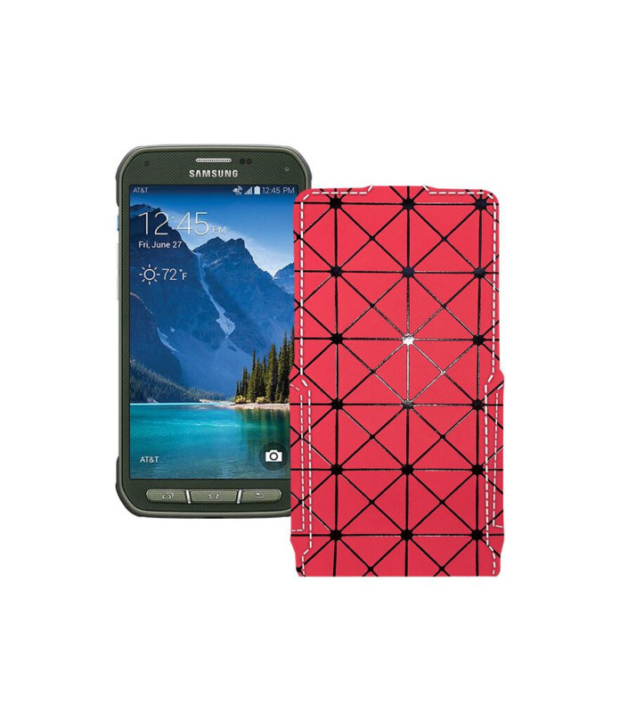 Чохол-флип з екошкіри для телефону Samsung Galaxy S5 Active (G870)