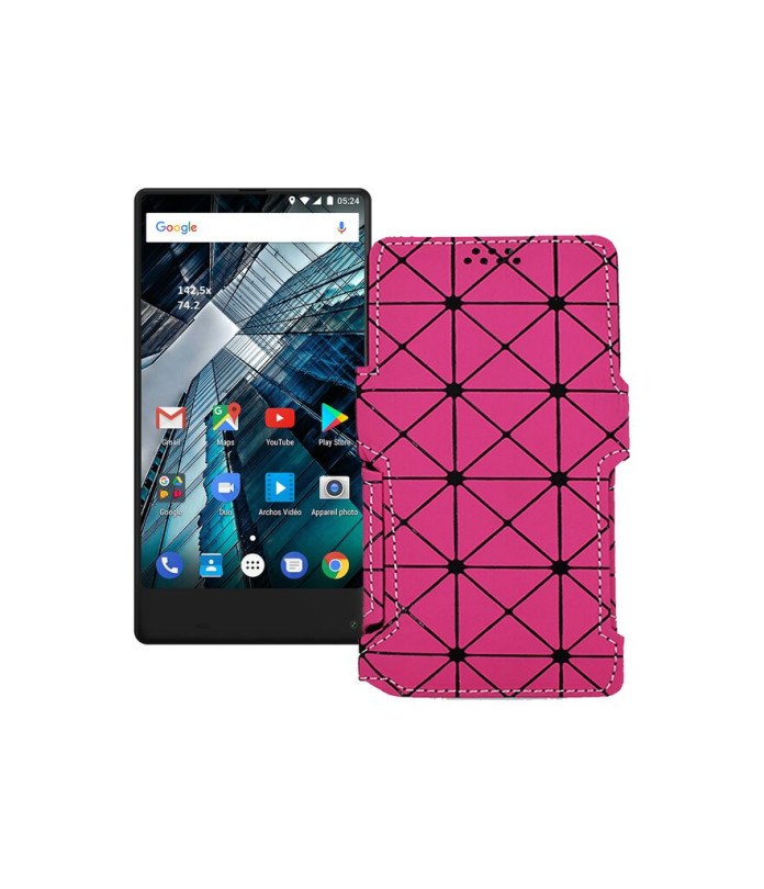 Чохол-книжка з екошкіри для телефону Archos Sense 55s