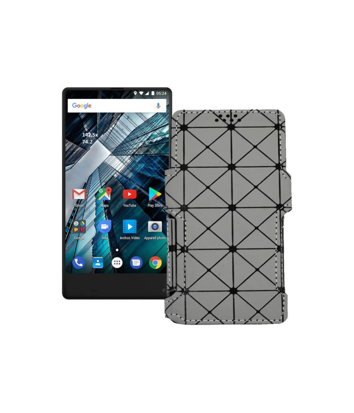 Чохол-книжка з екошкіри для телефону Archos Sense 55s