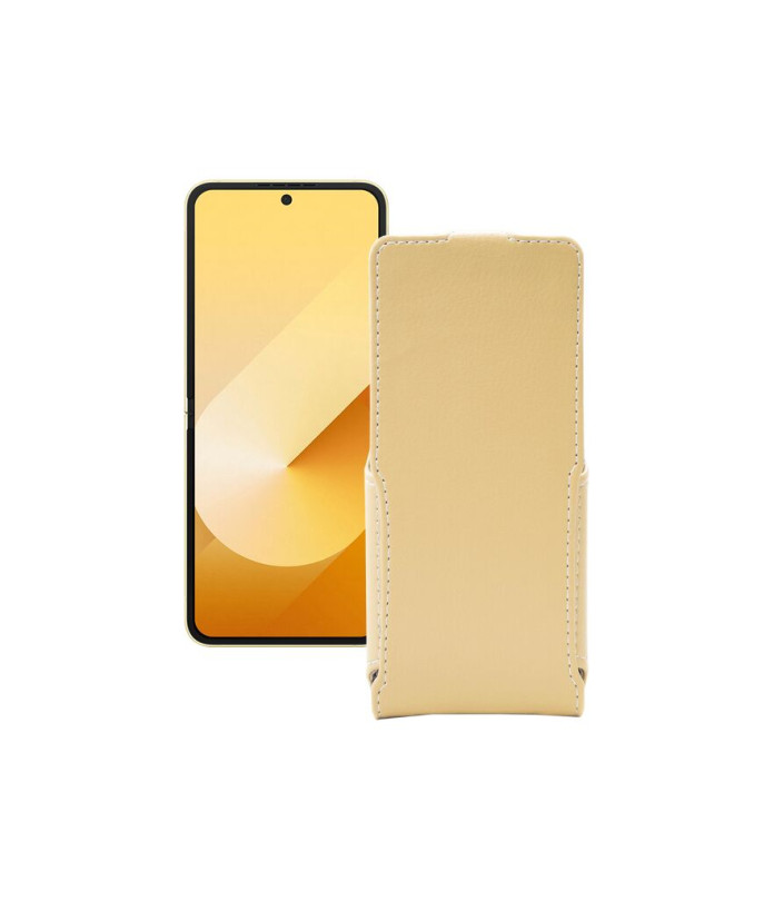 Чохол-флип з екошкіри для телефону Samsung Galaxy Z Flip 6 (SM-F741)