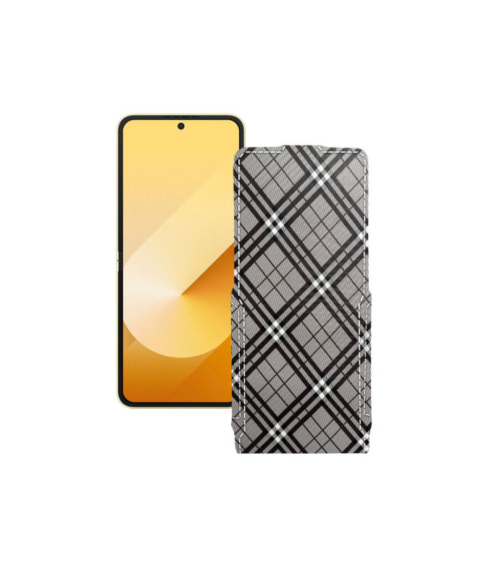 Чохол-флип з екошкіри для телефону Samsung Galaxy Z Flip 6 (SM-F741)