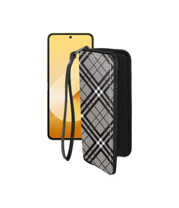 Чохол-гаманець з екошкіри для телефону Samsung Galaxy Z Flip 6 (SM-F741)