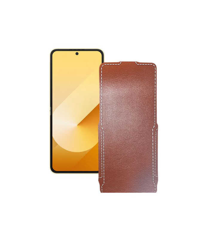 Чохол-флип з екошкіри для телефону Samsung Galaxy Z Flip 6 (SM-F741)