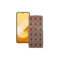 Чохол-флип з екошкіри для телефону Samsung Galaxy Z Flip 6 (SM-F741)