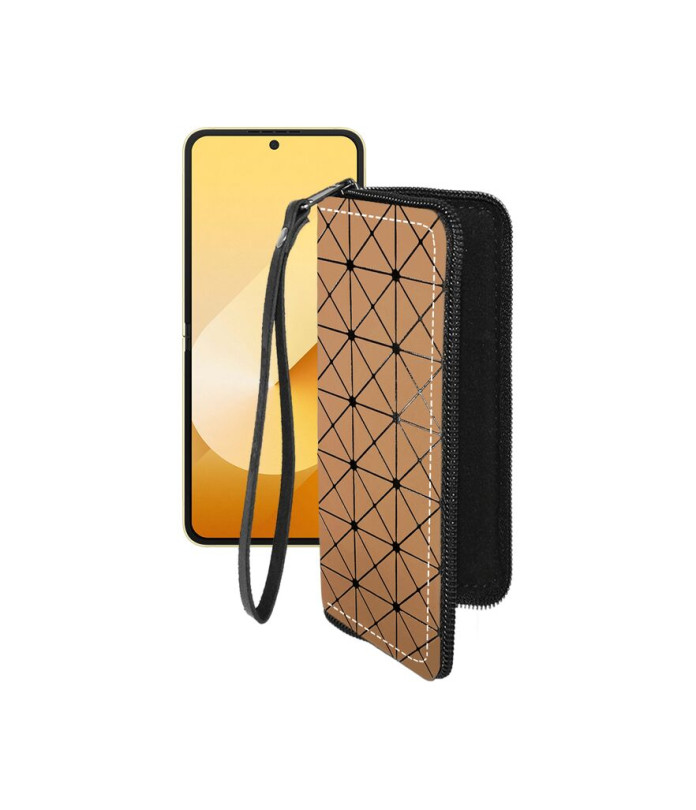 Чохол-гаманець з екошкіри для телефону Samsung Galaxy Z Flip 6 (SM-F741)
