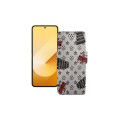 Чохол-книжка з екошкіри для телефону Samsung Galaxy Z Flip 6 (SM-F741)