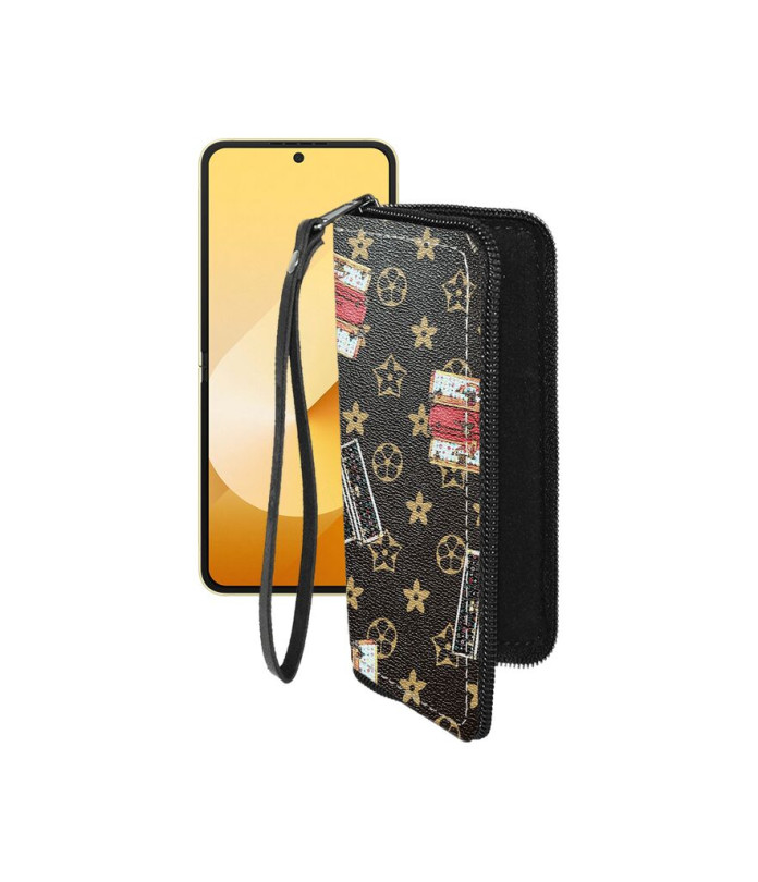 Чохол-гаманець з екошкіри для телефону Samsung Galaxy Z Flip 6 (SM-F741)