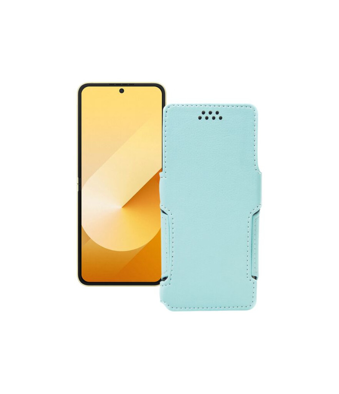Чохол-книжка з екошкіри для телефону Samsung Galaxy Z Flip 6 (SM-F741)