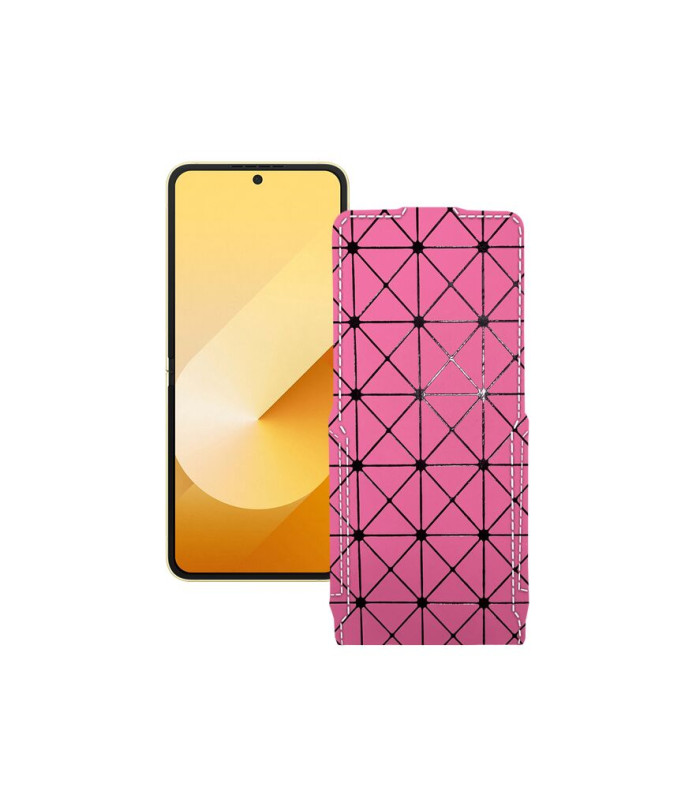 Чохол-флип з екошкіри для телефону Samsung Galaxy Z Flip 6 (SM-F741)