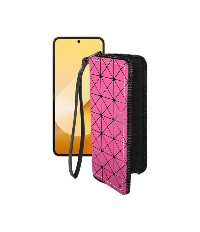 Чохол-гаманець з екошкіри для телефону Samsung Galaxy Z Flip 6 (SM-F741)
