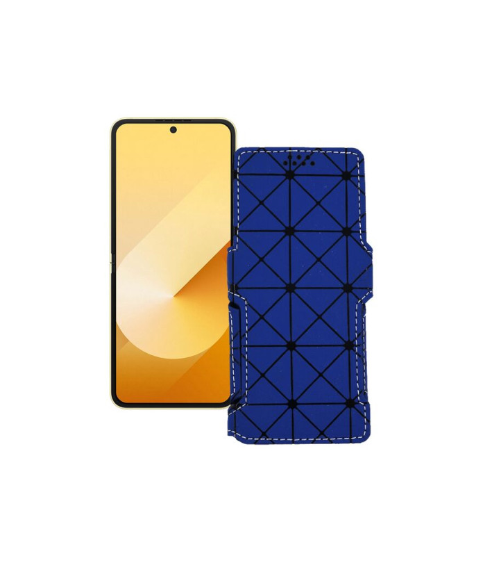 Чохол-книжка з екошкіри для телефону Samsung Galaxy Z Flip 6 (SM-F741)