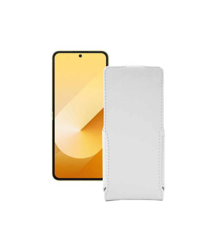 Чохол-флип з екошкіри для телефону Samsung Galaxy Z Flip 6 (SM-F741)