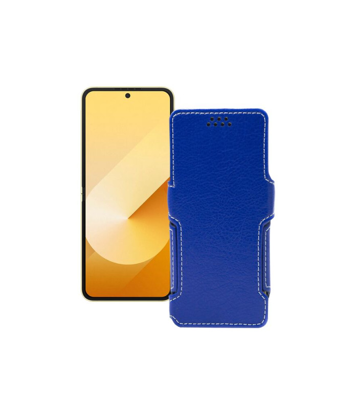 Чохол-книжка з екошкіри для телефону Samsung Galaxy Z Flip 6 (SM-F741)