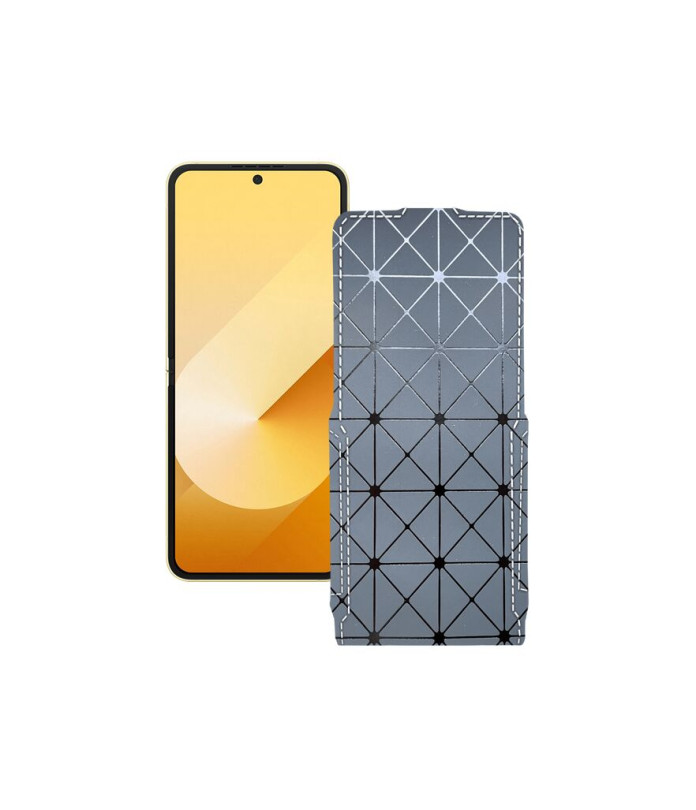 Чохол-флип з екошкіри для телефону Samsung Galaxy Z Flip 6 (SM-F741)
