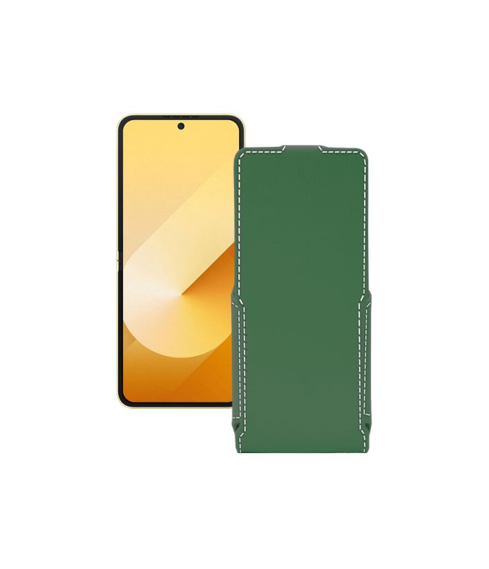 Чохол-флип з екошкіри для телефону Samsung Galaxy Z Flip 6 (SM-F741)