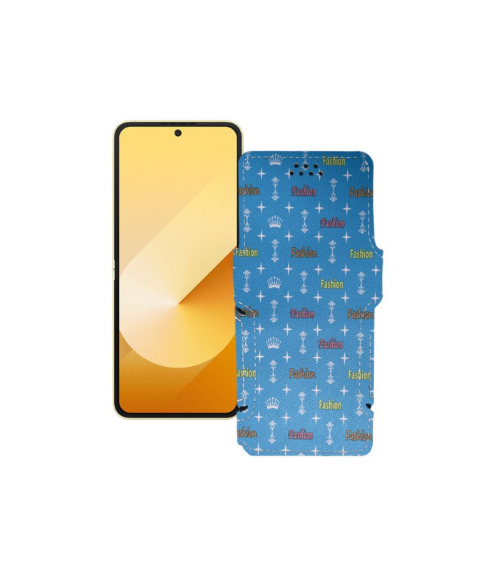 Чохол-книжка з екошкіри для телефону Samsung Galaxy Z Flip 6 (SM-F741)