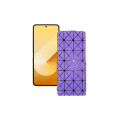 Чохол-флип з екошкіри для телефону Samsung Galaxy Z Flip 6 (SM-F741)