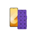 Чохол-книжка з екошкіри для телефону Samsung Galaxy Z Flip 6 (SM-F741)