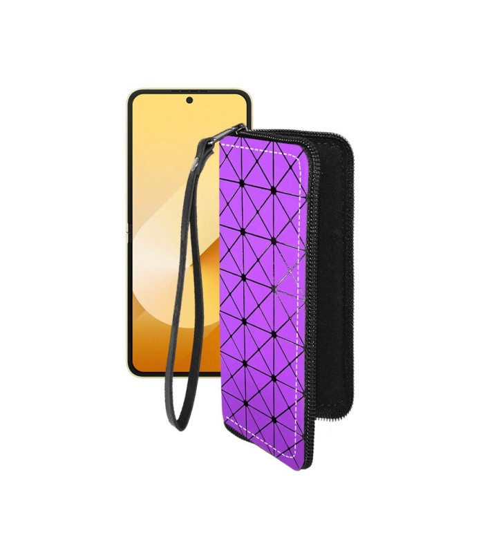 Чохол-гаманець з екошкіри для телефону Samsung Galaxy Z Flip 6 (SM-F741)