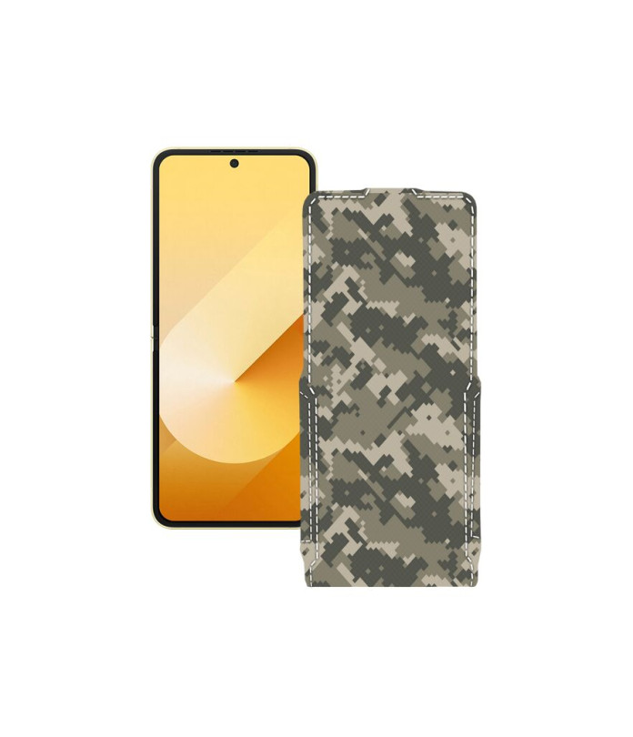 Чохол-флип з екошкіри для телефону Samsung Galaxy Z Flip 6 (SM-F741)