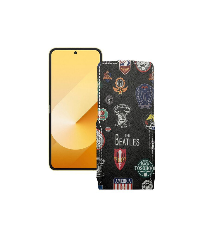 Чохол-флип з екошкіри для телефону Samsung Galaxy Z Flip 6 (SM-F741)
