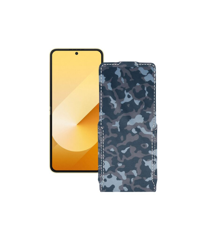 Чохол-флип з екошкіри для телефону Samsung Galaxy Z Flip 6 (SM-F741)