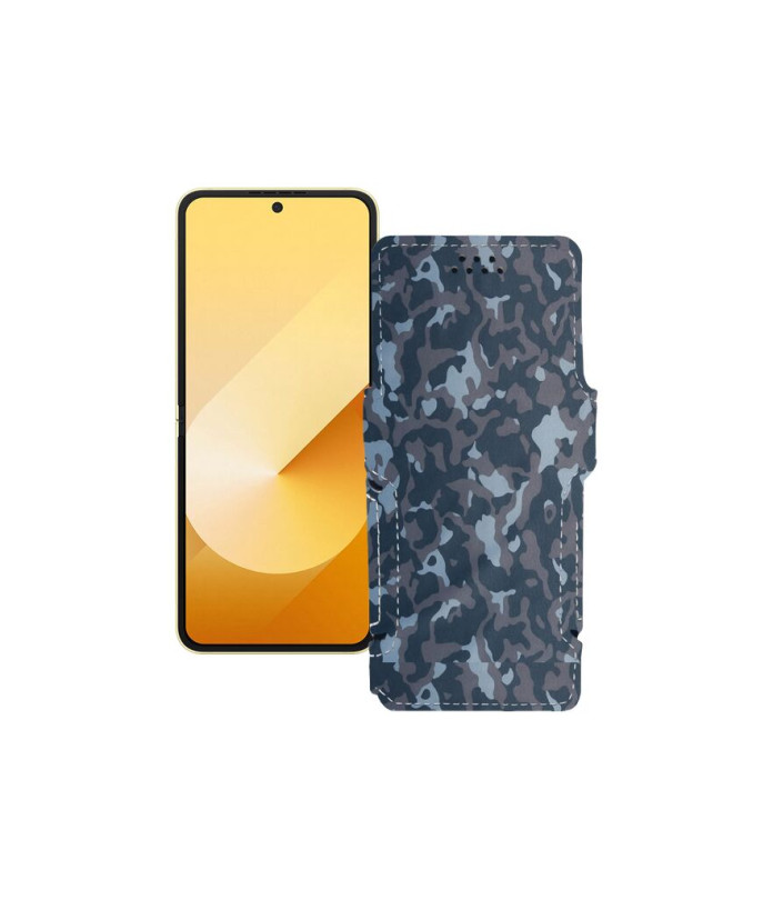Чохол-книжка з екошкіри для телефону Samsung Galaxy Z Flip 6 (SM-F741)