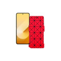Чохол-книжка з екошкіри для телефону Samsung Galaxy Z Flip 6 (SM-F741)