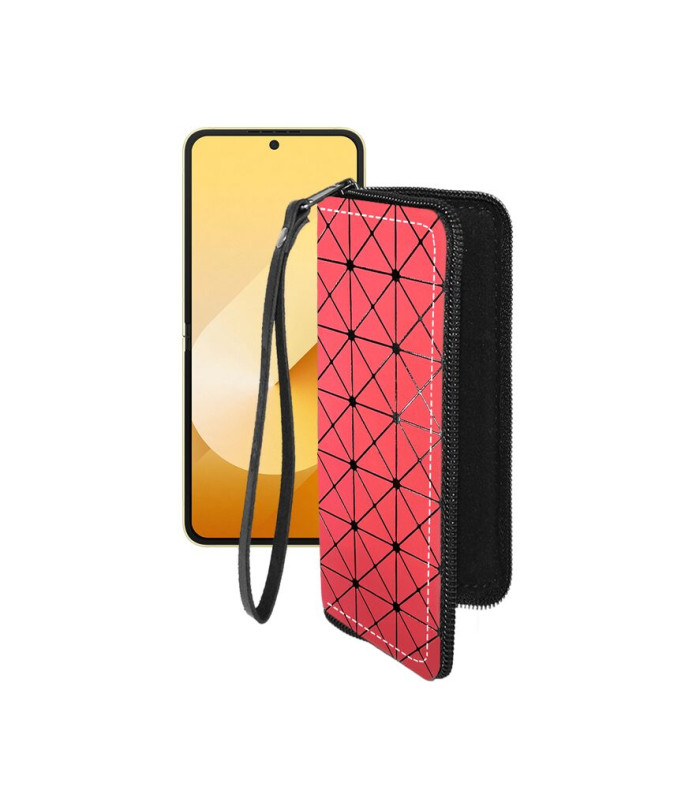 Чохол-гаманець з екошкіри для телефону Samsung Galaxy Z Flip 6 (SM-F741)