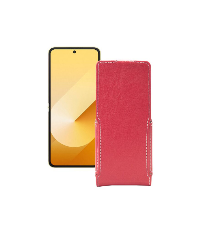 Чохол-флип з екошкіри для телефону Samsung Galaxy Z Flip 6 (SM-F741)