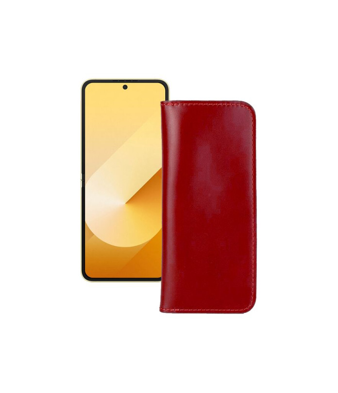 Портмоне з шкіри для телефону Samsung Galaxy Z Flip 6 (SM-F741)