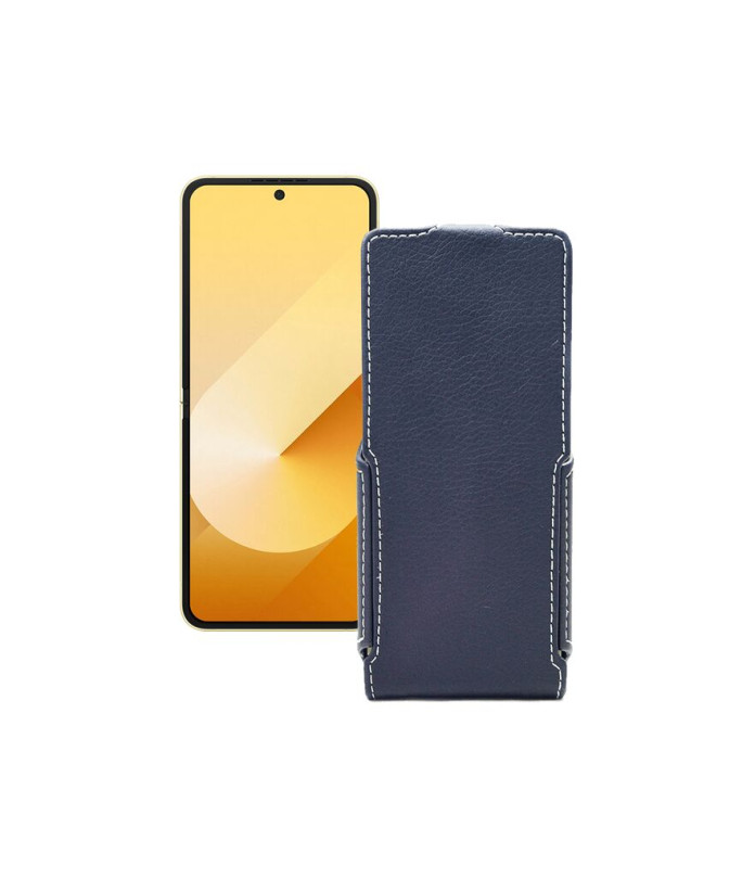 Чохол-флип з екошкіри для телефону Samsung Galaxy Z Flip 6 (SM-F741)