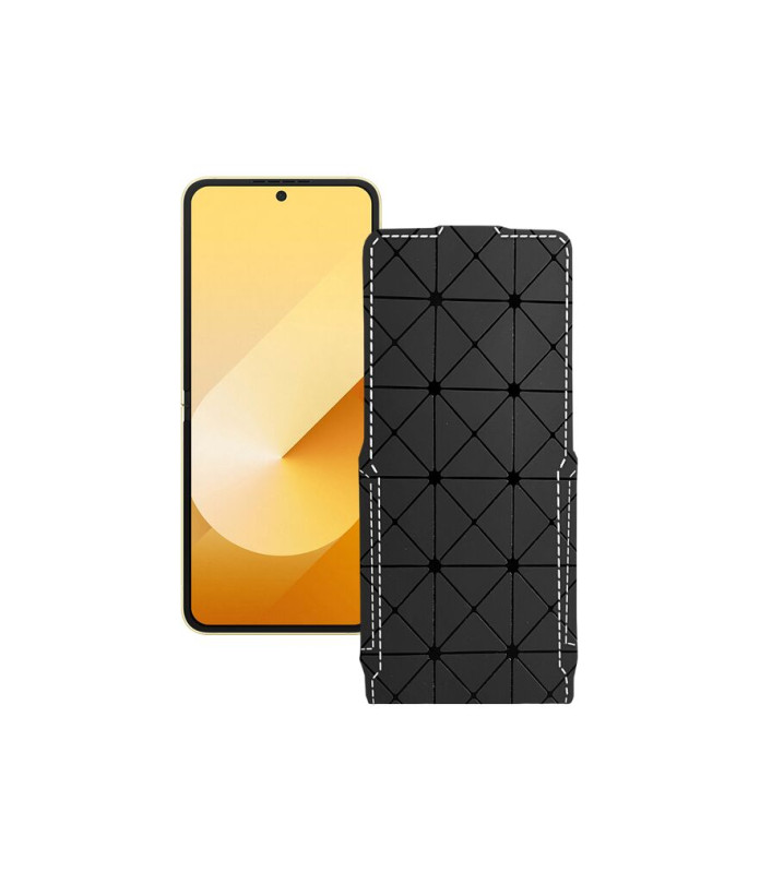 Чохол-флип з екошкіри для телефону Samsung Galaxy Z Flip 6 (SM-F741)